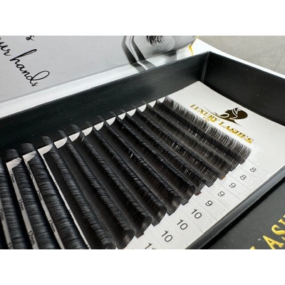 Luxury Lashes Flat 0,12 C Dĺžka umelých rias: 13 mm