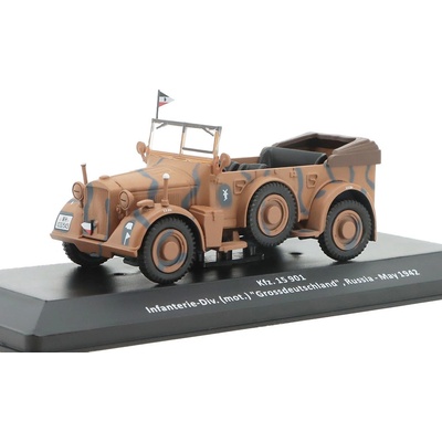 DeAgostini Horch KFZ. 15 901 Infanterie Div. mot. Grossdeutschland Russia May 1942 časopis Vojenské automobily s modelem 8 1:43