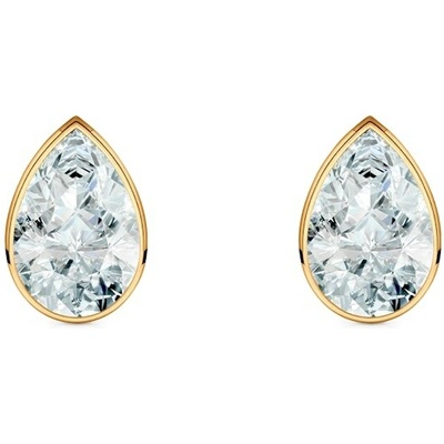 SAVICKI Náušnice Pure: žlté zlato, diamanty PURE-K-PE-009-DIA-Z