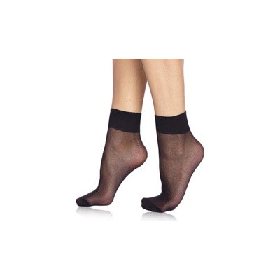 Bellinda Silonkové matné ponožky 2 páry DIE PASST SOCKS 20 DEN černá