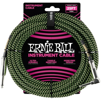 Ernie Ball P06066 7, 5 m Директен - Ъглов Инструментален кабел (P06066)