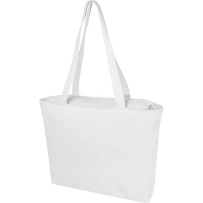 Weekender recyklovaná nákupná taška, Biela