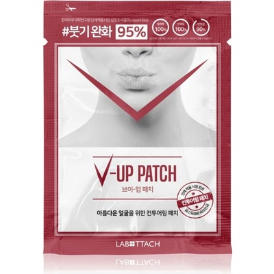Wooshin Labottach Labottach V-up Patch hydrogélové náplasti na spevnenie podbradku 2 ks