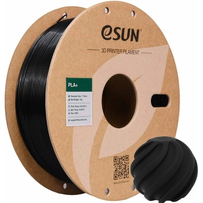 eSUN PLA+ černý 1,75 mm, 1kg