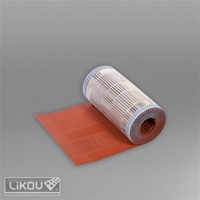 Likov Větrací pás hřebene a nároží ALU samolepící 300 mm x 5 bm cihlová