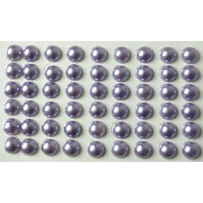 Samolepiace perličky 10 mm svetlofialové