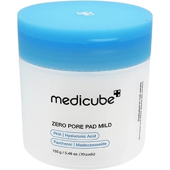 medicube Zero Pore Pad Mild пилинг тампони за чувствителна кожа 70 бр