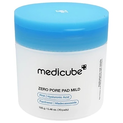 medicube Zero Pore Pad Mild пилинг тампони за чувствителна кожа 70 бр