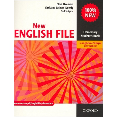 Oxenden Clive - New English File Elementary Studenťs Book s anglicko-českým slovníčkem