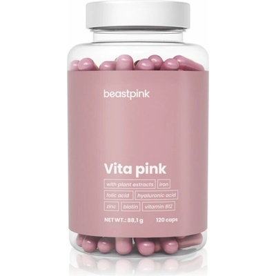 BeastPink Vita Pink kapsuly s multivitamínovým komplexom pre ženy 88.1 g
