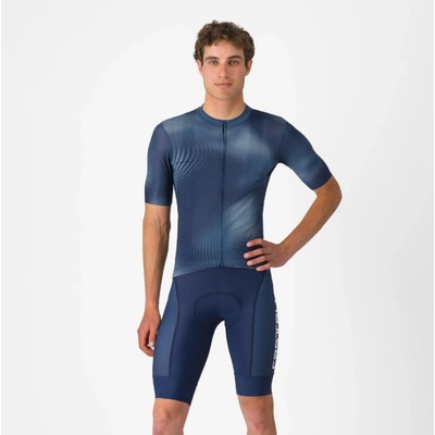 Castelli krátke s trakmi Competizione 2 Kit modrá