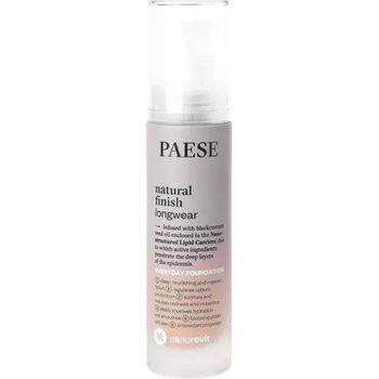 Paese Nanorevit Natural Finish Longwear Everyday Foundation Dlhotrvajúci make-up s prirodzeným finishom 02 Porcelain 35 ml
