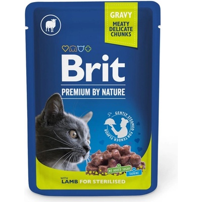 Brit Premium Cat Sterilised Lamb 100 g