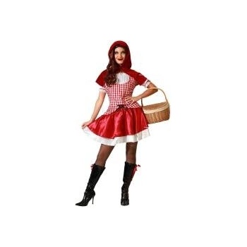 BigBuy Carnival Маскировъчен костюм за възрастни Червената шапчица Размер xl