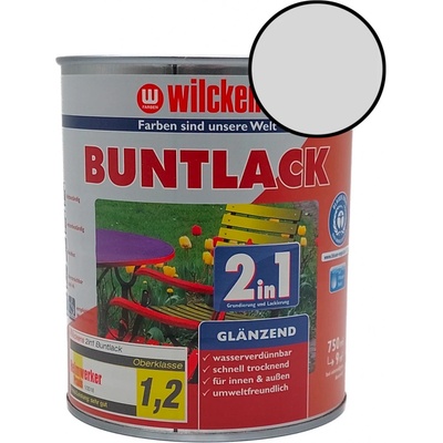 Wilckens Buntlack 2v1 0,75 l světle šedá