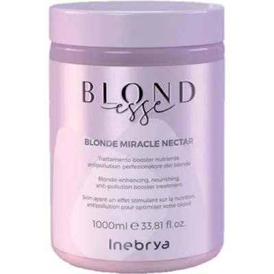 Inebrya BLONDESSE Blonde Miracle Nectar интензивна грижа за руса коса 1000 мл