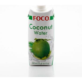Foco Kokosová voda 100% naturálna 0,5 l