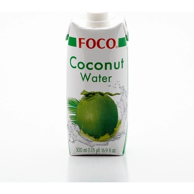 Foco Kokosová voda 100% naturálna 0,5 l