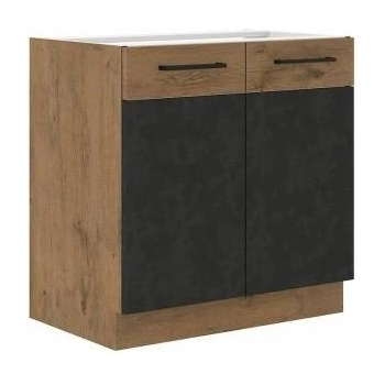 BigBuy Home Шкаф за мивка Сив 80 x 82 cm