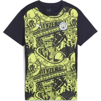 PUMA Manchester City FC Pre Match Shirt 2024 2025 Womens - Blue