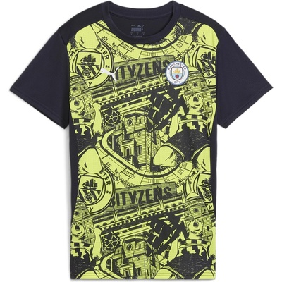 PUMA Manchester City FC Pre Match Shirt 2024 2025 Womens - Blue