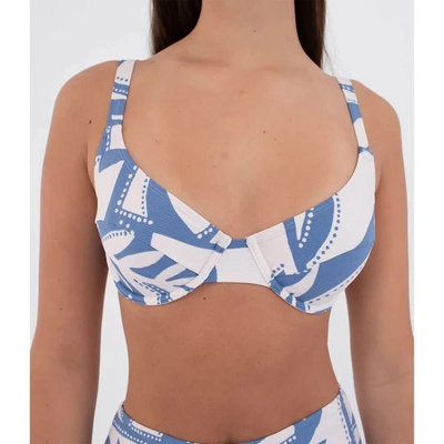 Hurley Gumtree bikini top - White (Quiet Harbor)
