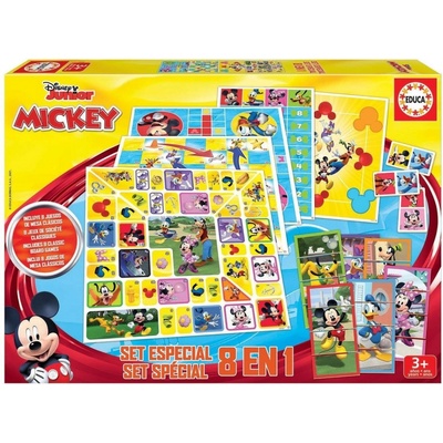 Educa Súbor hier Mickey a priatelia 8v1