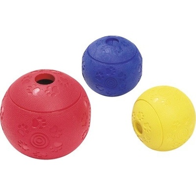 Karlie-Flamingo loptička na maškrty mix farieb Ø7 cm