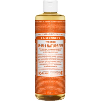 Dr. Bronner's 18in1 Натурален сапун - Чаено дърво - 475 мл