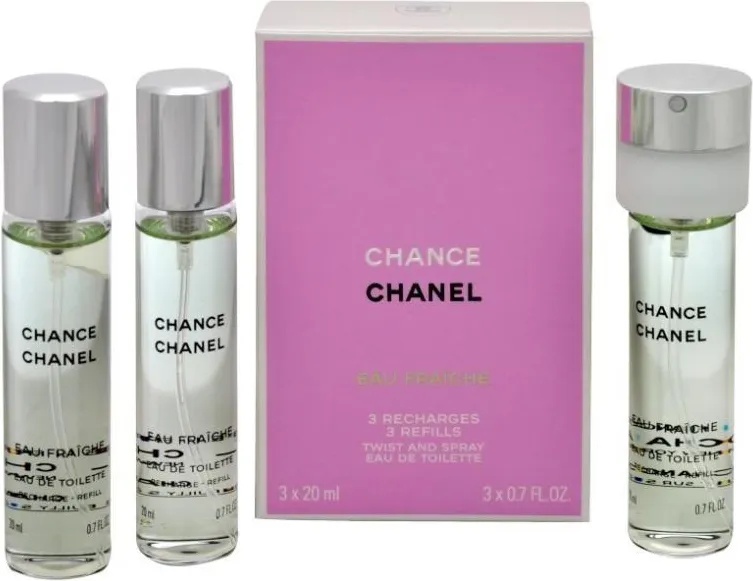 CHANEL Chance Eau Tendre (Refills) EDT 3x20 ml
