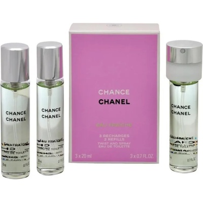 CHANEL Chance Eau Tendre (Refills) EDT 3x20 ml