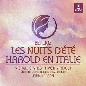 Warner Michael Spyres, Timothy Ridout / Orchestre Philharmonique De Strasbourg / John Nelson: Berlioz: Les nuits d'été - Harold en Italie - CD (056352)