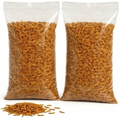 Haff Sušené múčne červy 2x1 kg