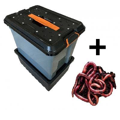 Kokoza Kompostér Bokashi Organko 2 (9,6 l) - bílý