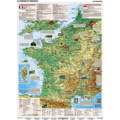 La France en faits et chiffres 120 × 160 cm