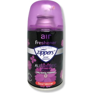  ZIPPERS ароматизатор, Лукс, Пълнител за машинка, Soul Vetiver , 260мл
