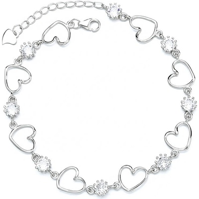 Silenti Jewelry Сребърна гривна "Загриженост