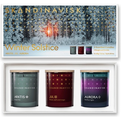 Skandinavisk WINTER SOLSTICE 3 x 65 g