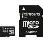 Transcend microSDHC 4GB Class 10 TS4GUSDHC10