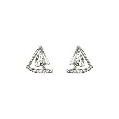 Infinitysilver stříbrné náušnice plachetnice A4364005