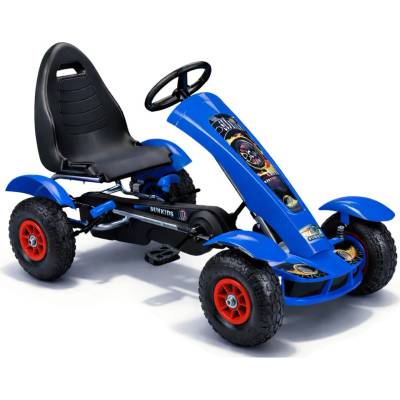 Tomido Gokart Sportovní šlapací F618 modrý