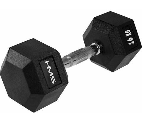 HMS Premium Hexagonální jednoručka 16 kg