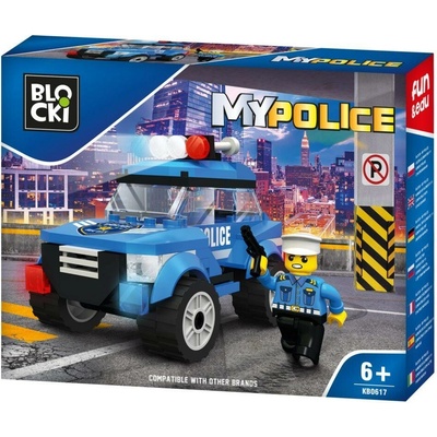 ICOM Blocki policajné auto 85 ks
