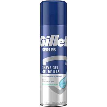 Procter Gamble Gillette Gel 200ml SERIES Revitalizing Ks