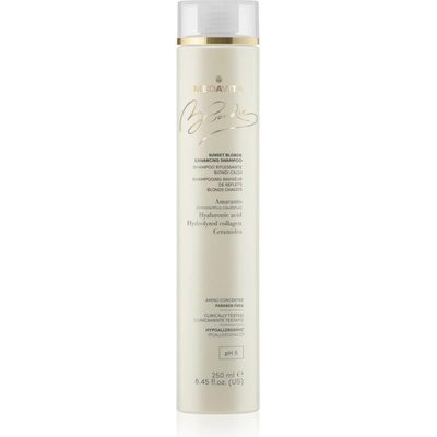 Medavita Blondie Sunset Blonde Enhancing Shampoo šampon pro blond vlasy pro zvýraznění barvy vlasů 250 ml