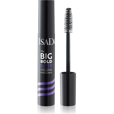IsaDora Big Bold Super Volume Mascara objemová a ošetrujúca riasenka 10 Black 14 ml