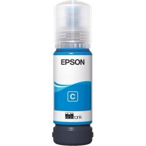 Epson Бутилка с мастило Epson - 108 EcoTank, Cyan (C13T09B240)