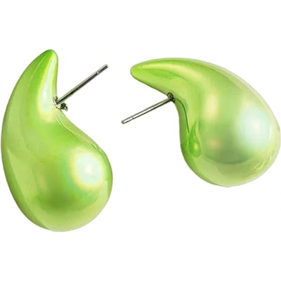 HARAHU Обеци bi-29309 - Зелена kp29309 (bi-29309)