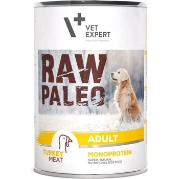 VetExpert Vetexpert Raw Paleo Adult Turkey 400g - консерва с пуешко месо