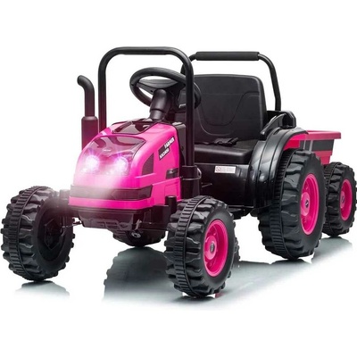 Milly Mally Farmer elektrický traktor s vlečkou červená